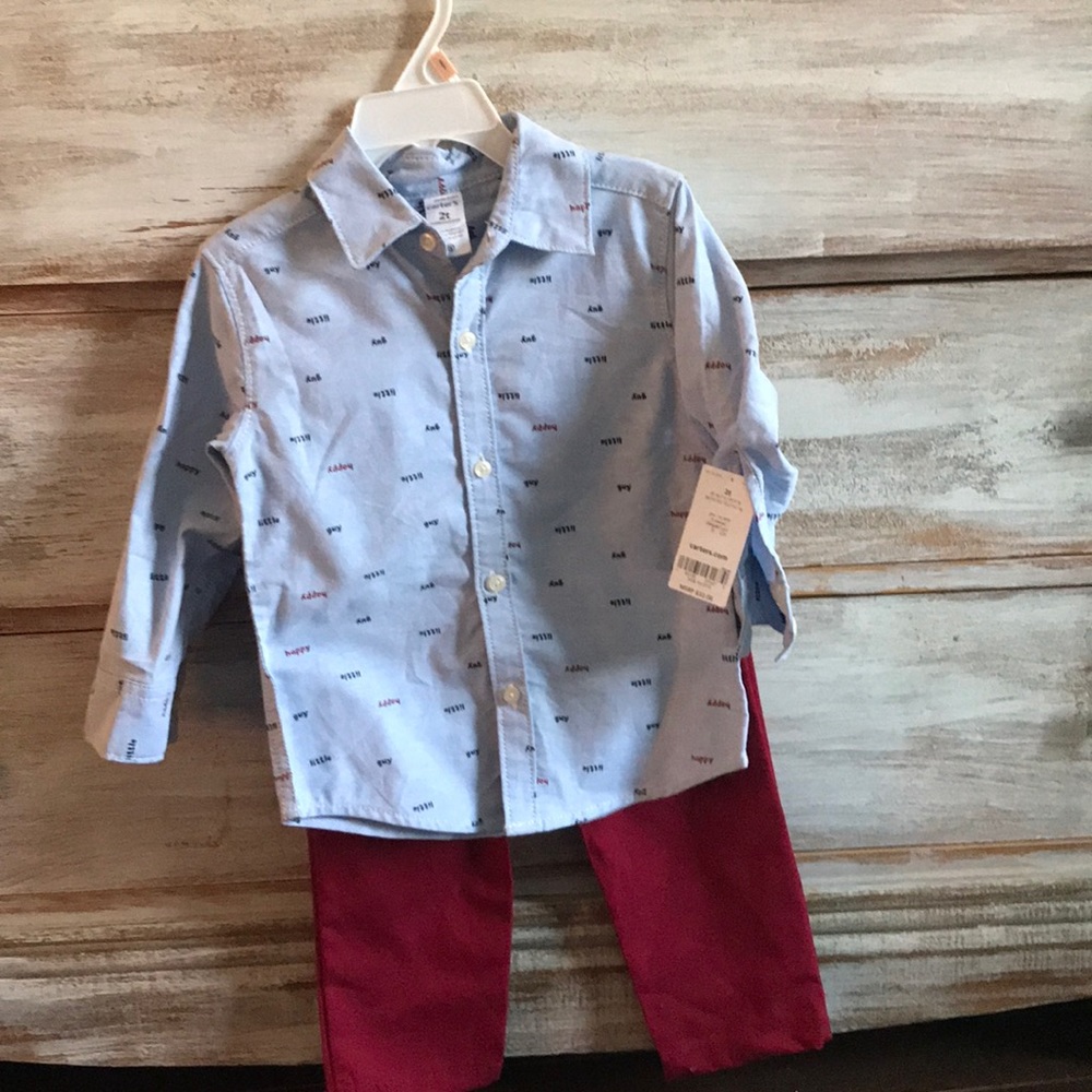 Adorable “Little Happy Guy” outfit.